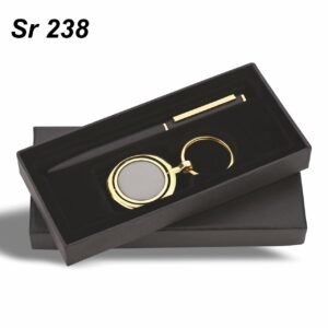 Pen & Rotating Keychain Set